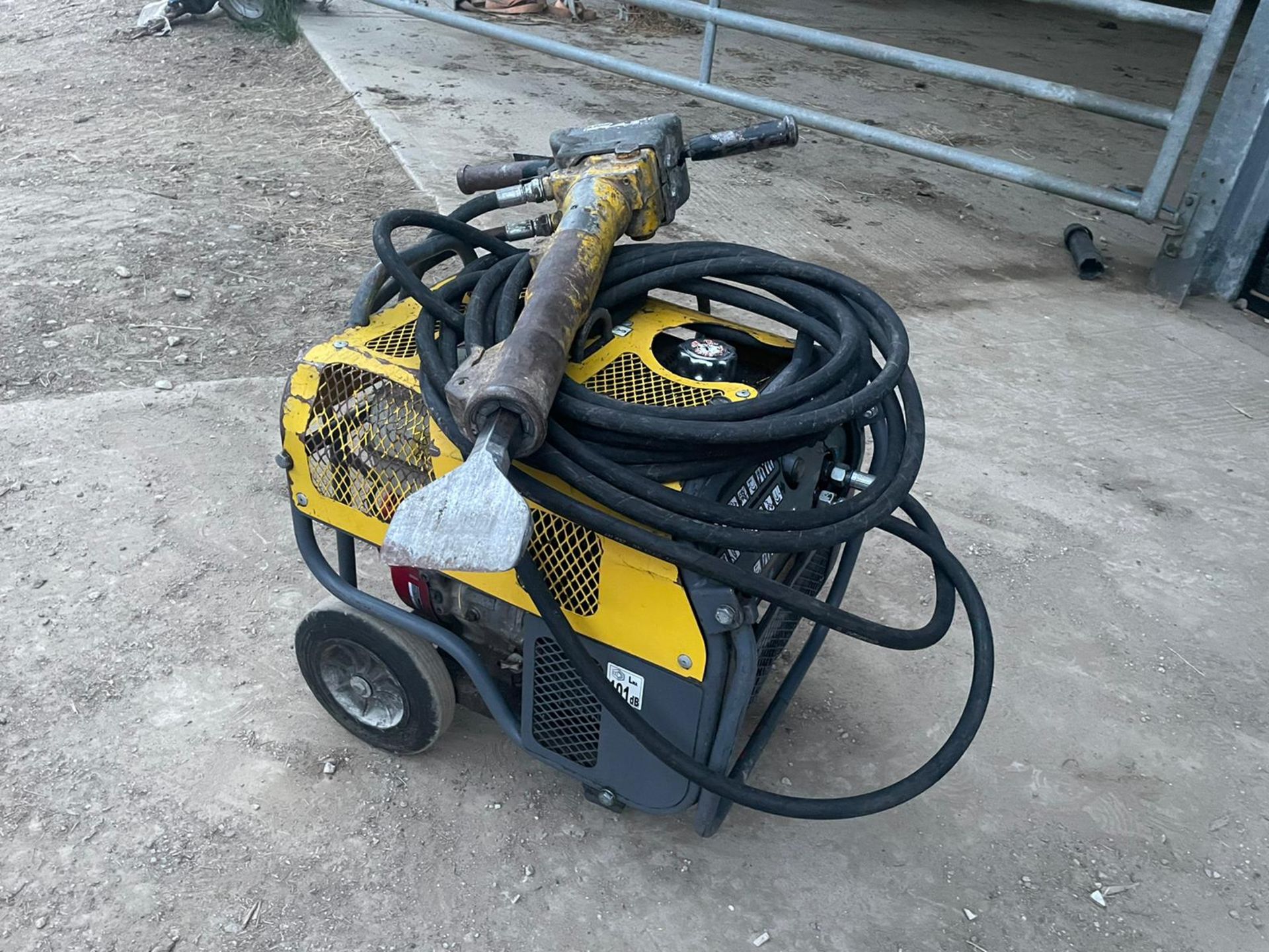 2019 ATLAS COPCO P9-20P HYDRAULIC POWER PACK, RUSNA DN WORKS WELL, HONDA GX270 ENGINE *NO VAT*