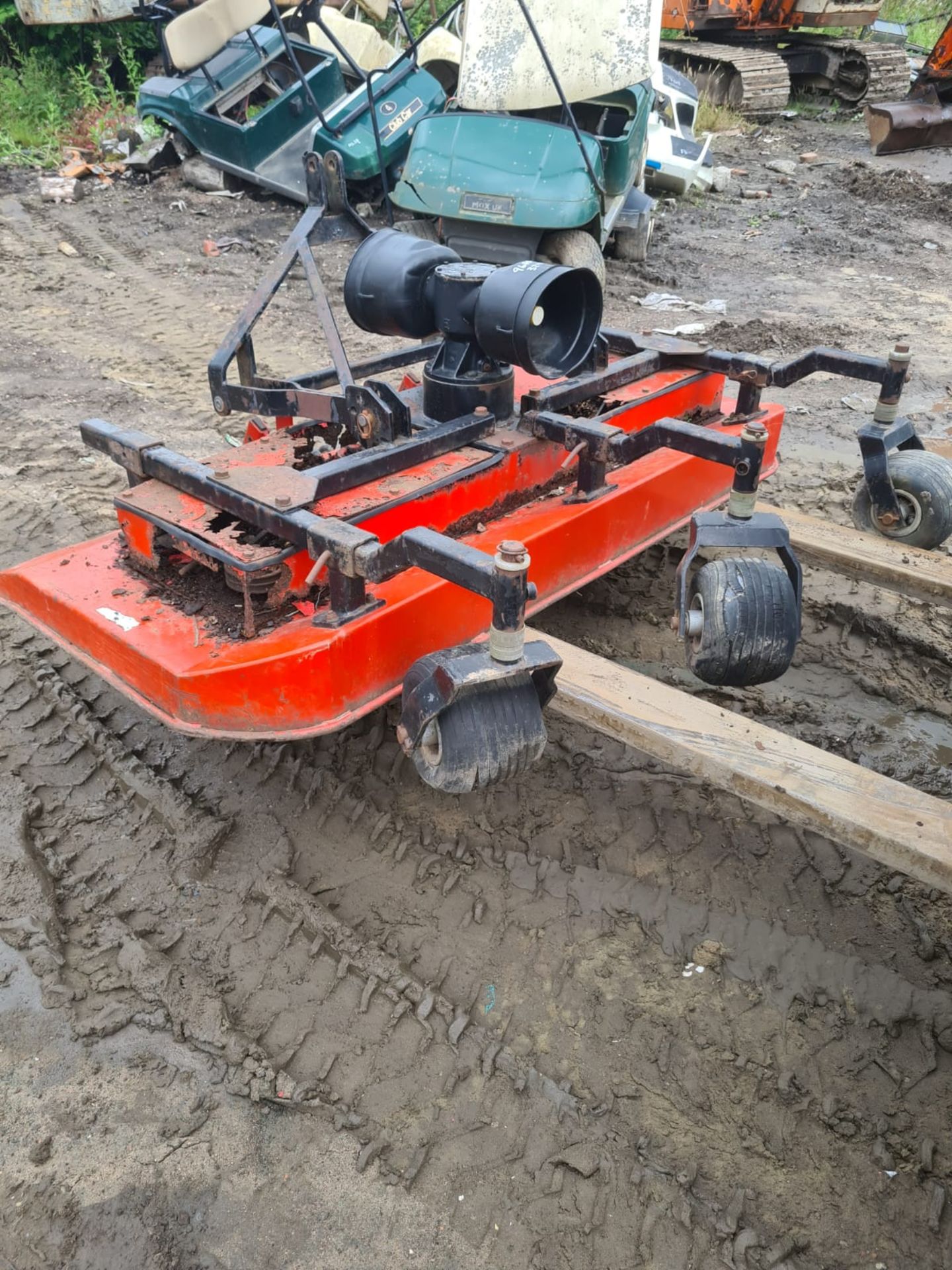 7ft x 4ft PTO TRACTOR MOWER TOPPER *NO VAT* - Image 3 of 4