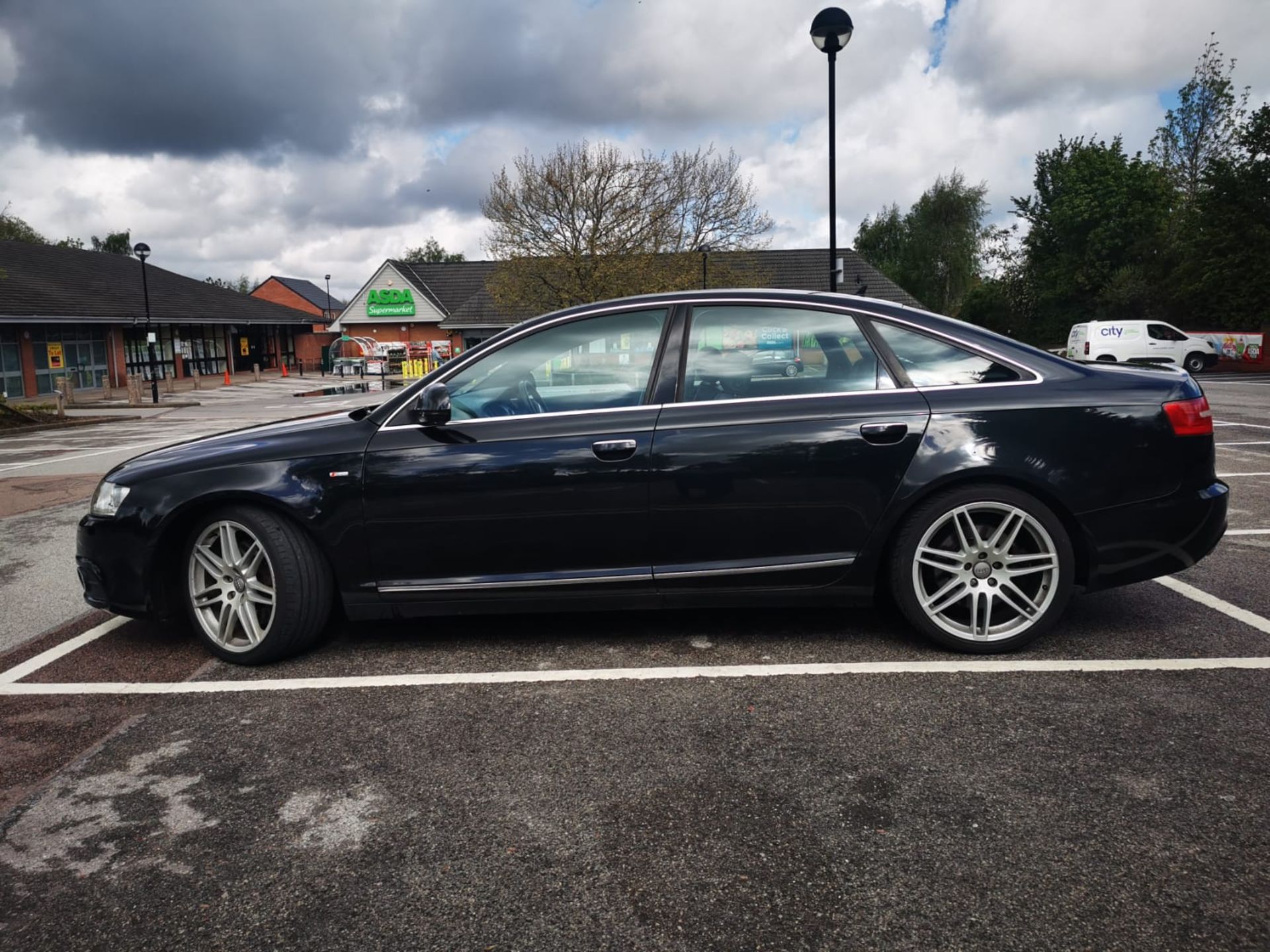 2010 AUDI A6 SLINE SP ED TDI QUAT A BLACK 4 DOOR SALOON, AUTOMATIC, 3.0 DIESEL ENGINE *NO VAT* - Image 4 of 16