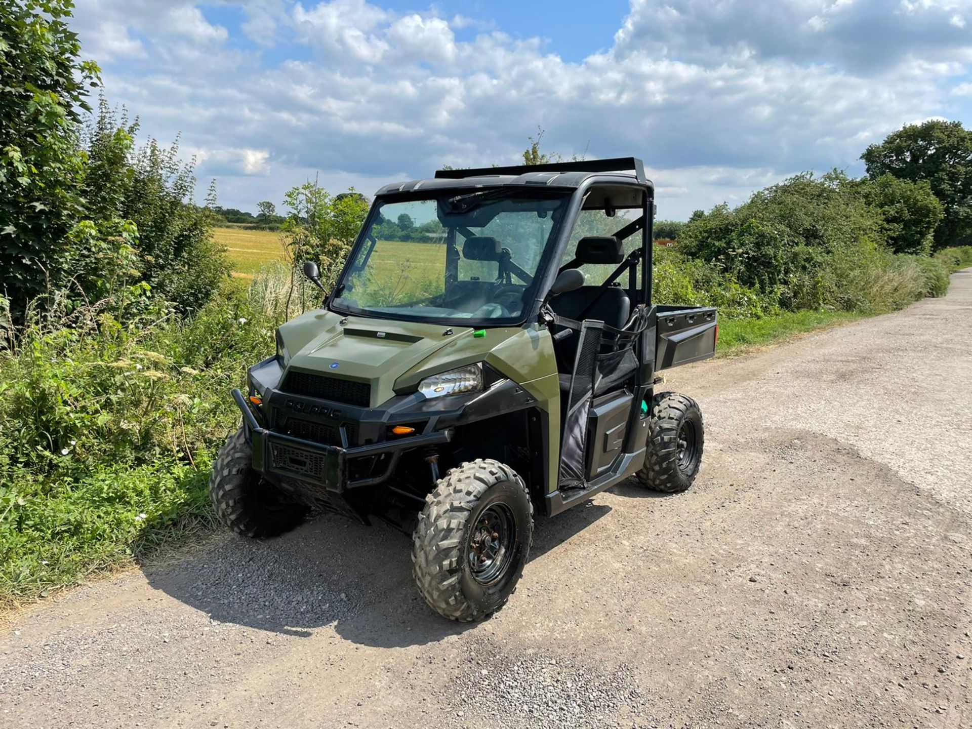 2017/67 POLARIS RANGER DIESEL BUGGI, RUNS AND DRIVES, A LOW 628 HOURS, KOHLER 1028c *PLUS VAT* - Image 2 of 10