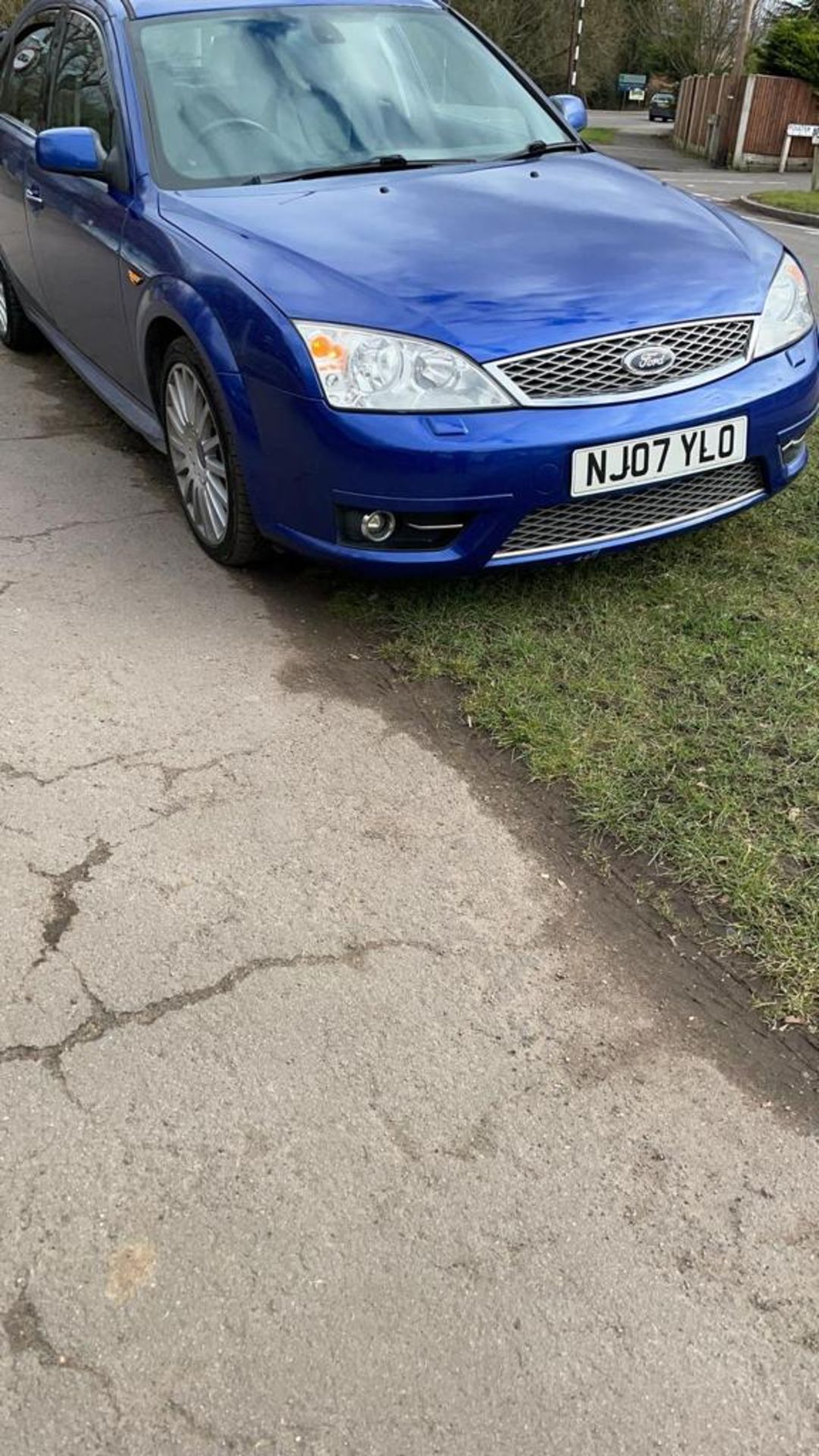 2007/07 REG FORD MONDEO ST TDCI 2.2 DIESEL BLUE 5 DOOR, SHOWING 4 FORMER KEEPERS *NO VAT* - Image 2 of 11