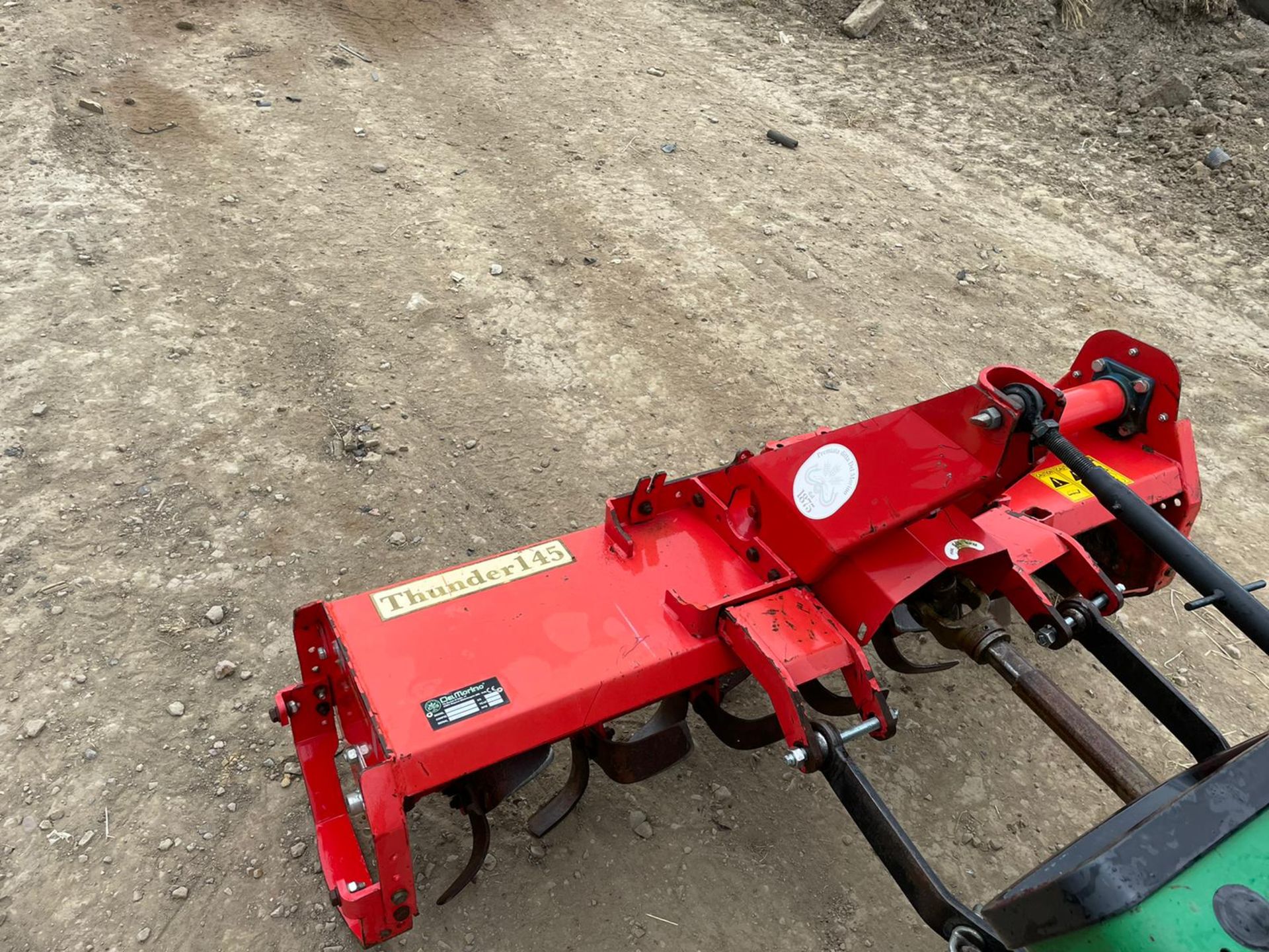 2015 DEL MORINO THUNDER145 ROTAVATOR, SUITABLE FOR 3 POINT LINKAGE, PTO DRIVEN, ALL WORKS *PLUS VAT* - Image 4 of 8