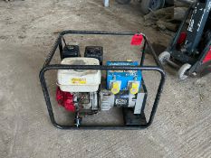 2015 STEPHILL SE5000EC 5KvA PETROL GENERATOR, SOLD NEW IN 2017, RUNS AND WORKS *NO VAT*