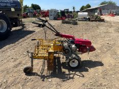 2015 Honda F720 Walk Behind Multi Tool With Blec Stone Raker And Blec Harrow *PLUS VAT*