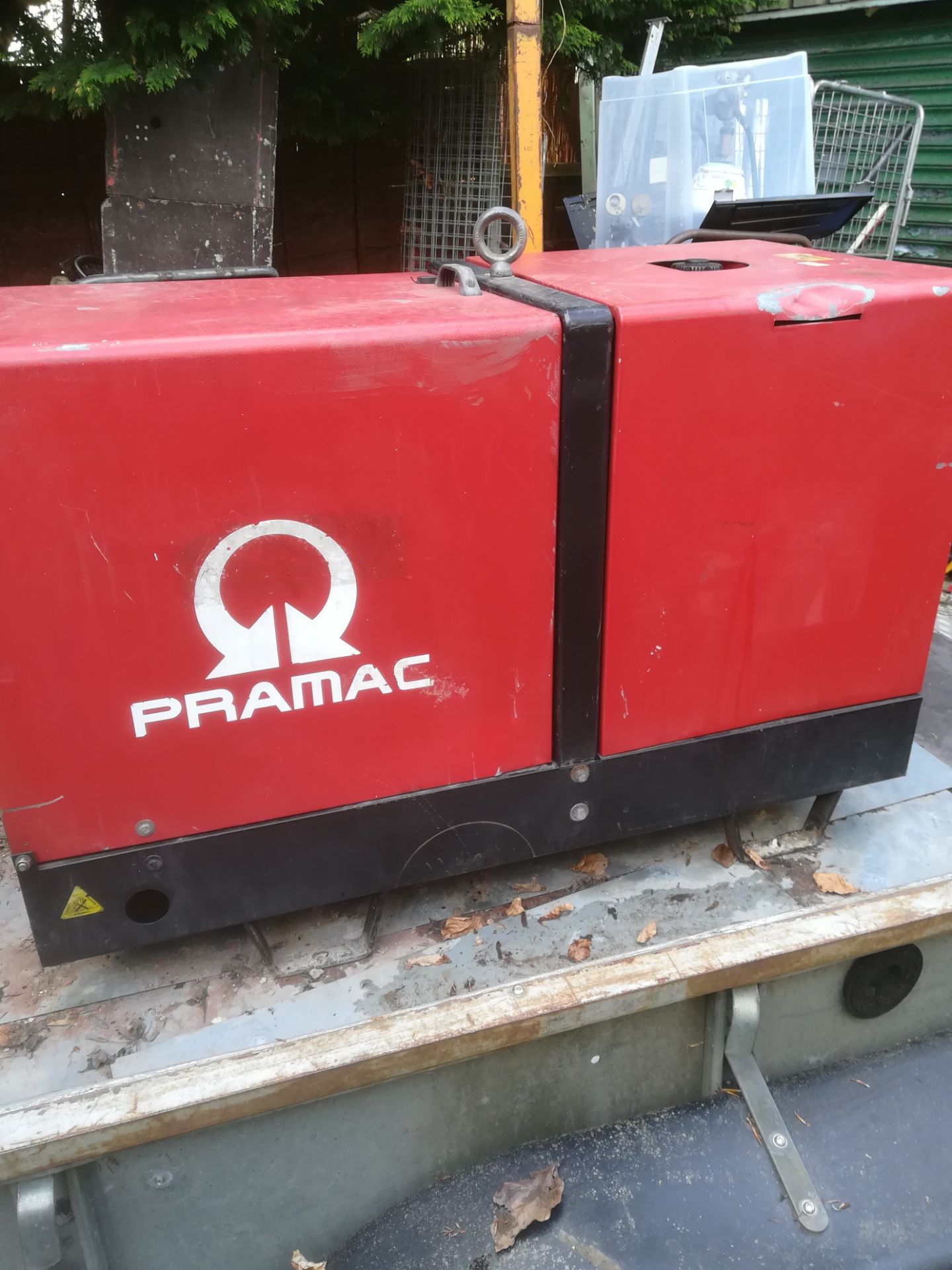 BAL - PRAMAC 11KVA GENERATOR, 3 CYLINDER DIESEL ENGINE, VERY LOW HOURS, IDEAL FOR EXPORT *NO VAT* - Bild 8 aus 13