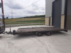 2015 BRIAN JAMES BEAVERTAIL PROFESSIONAL CAR TRANSPORTER TRAILER, 3000kg *NO VAT*