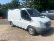 2011 FORD TRANSIT 85 T260M FWD WHITE PANEL VAN, 2.2 DIESEL ENGINE, 100,850 MILES *PLUS VAT*