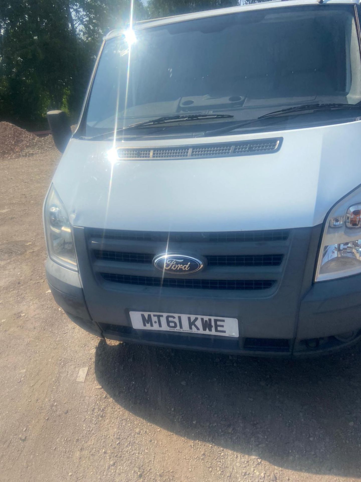 2011 FORD TRANSIT 85 T260M FWD WHITE PANEL VAN, 2.2 DIESEL ENGINE, 100,850 MILES *PLUS VAT* - Image 2 of 11