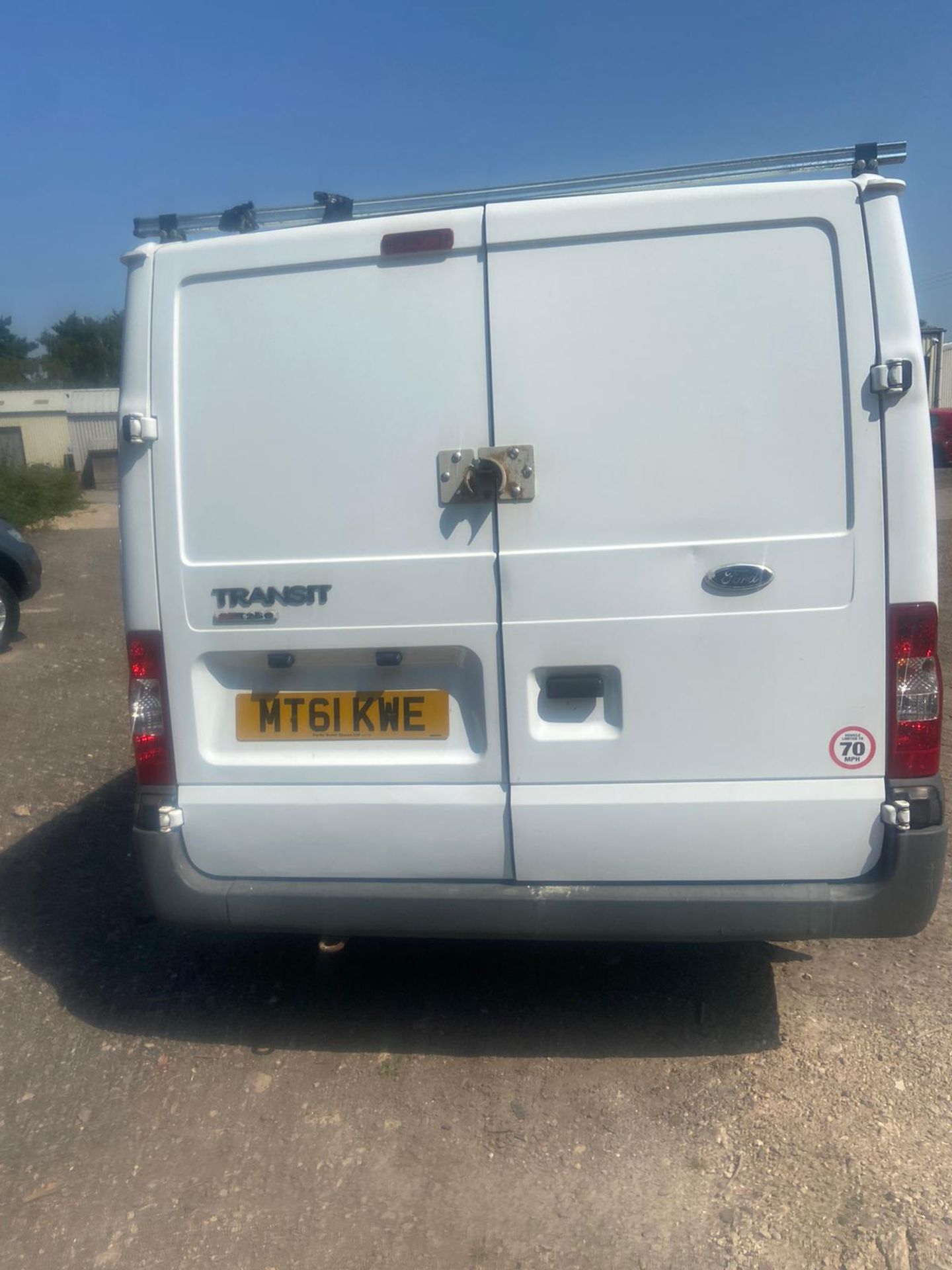 2011 FORD TRANSIT 85 T260M FWD WHITE PANEL VAN, 2.2 DIESEL ENGINE, 100,850 MILES *PLUS VAT* - Image 5 of 11