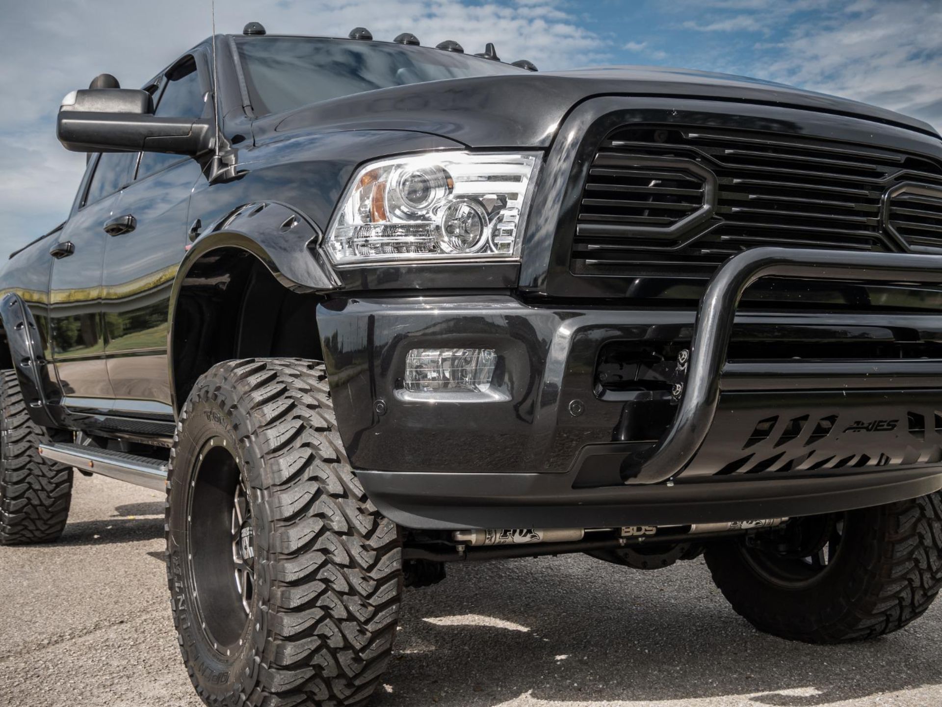 2017 DODGE RAM 2500 LARAMIE CUMMINS EDITION BLACK PICK UP. 6.7 DIESEL 500BHP+, 56,700 MILES *NO VAT* - Image 4 of 31