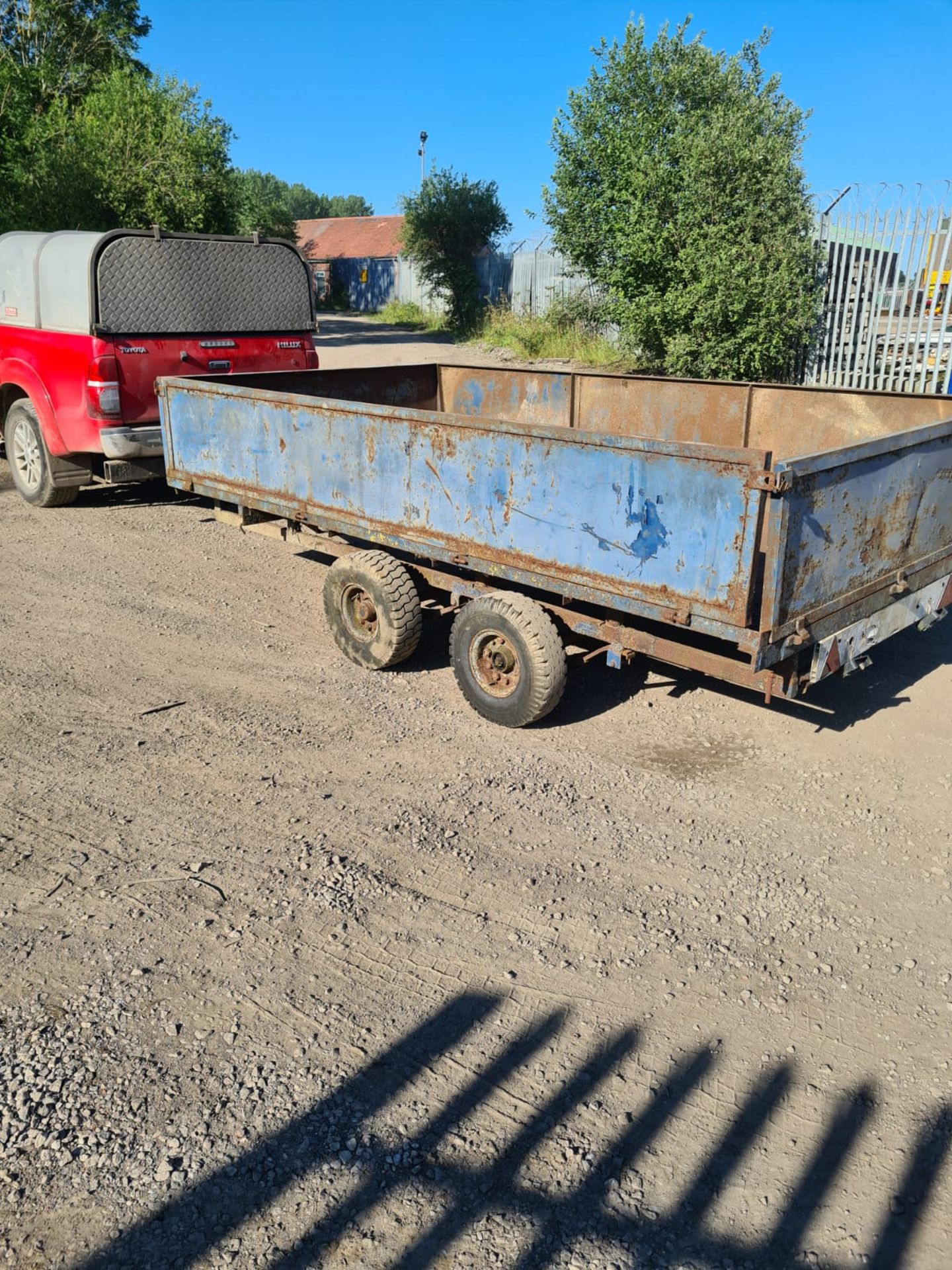 TWIN AXLE TRAILER 6ft x 12ft *NO VAT*