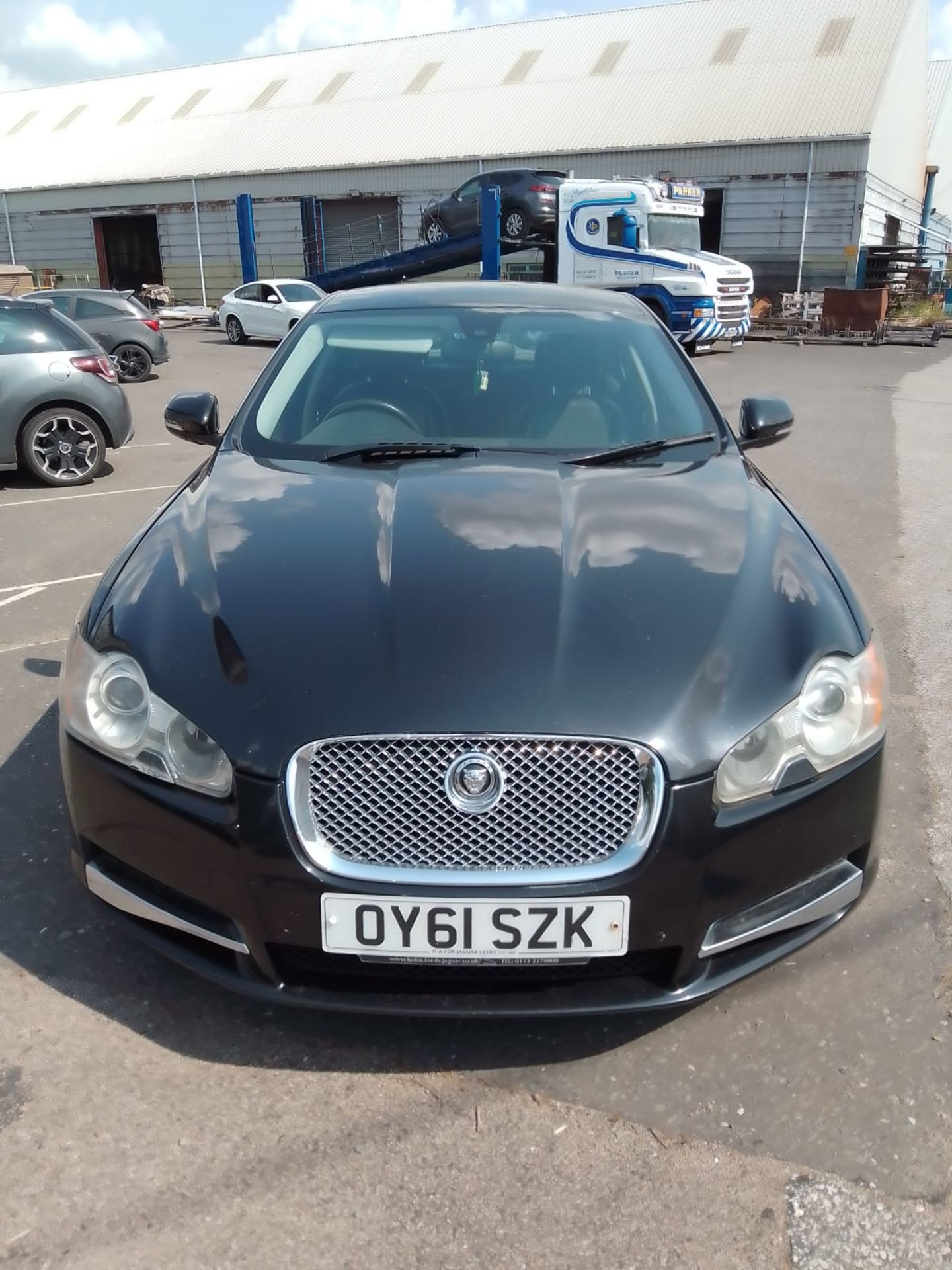 2011/61 JAGUAR XF LUXURY V6 AUTO PREMIUM LUXURY BLACK 4 DOOR SALOON, 3.0 DIESEL, 107K MILES *NO VAT* - Image 3 of 15