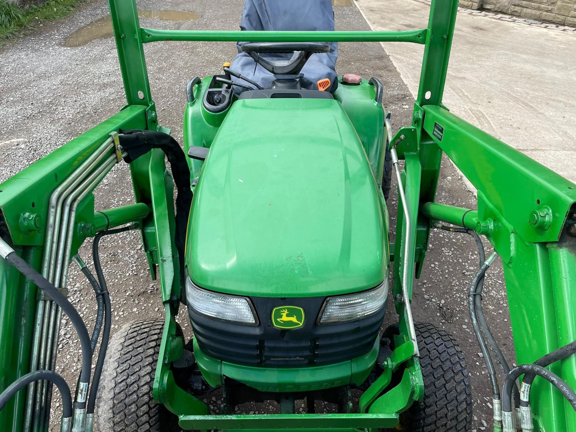 JOHN DEERE X595 4x4 RIDE ON MOWER WITH JOHN DEERE 45 FRONT LOADER AND BUCKET *PLUS VAT* - Bild 11 aus 11