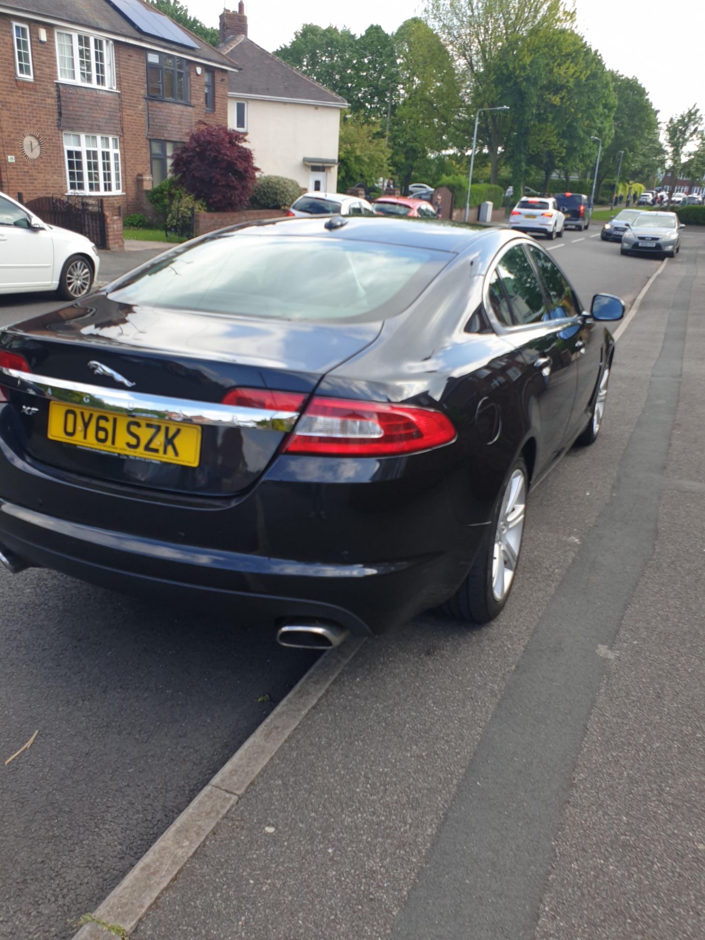 2011/61 JAGUAR XF LUXURY V6 AUTO PREMIUM LUXURY BLACK 4 DOOR SALOON, 3.0 DIESEL, 107K MILES *NO VAT* - Image 9 of 15