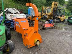 WESSEX JENSEN A518 Z WOOD CHIPPER, SUITABLE FOR 3 POINT LINKAGE, FULL PTO INCLUDED *PLUS VAT*