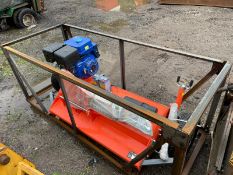 NEW AND UNUSED 2021 1.2 METRE FLAIL MOWER, SUITABLE FOR ATV / UTILITY BUGGY, ENGINE DRIVEN *PLUS VAT