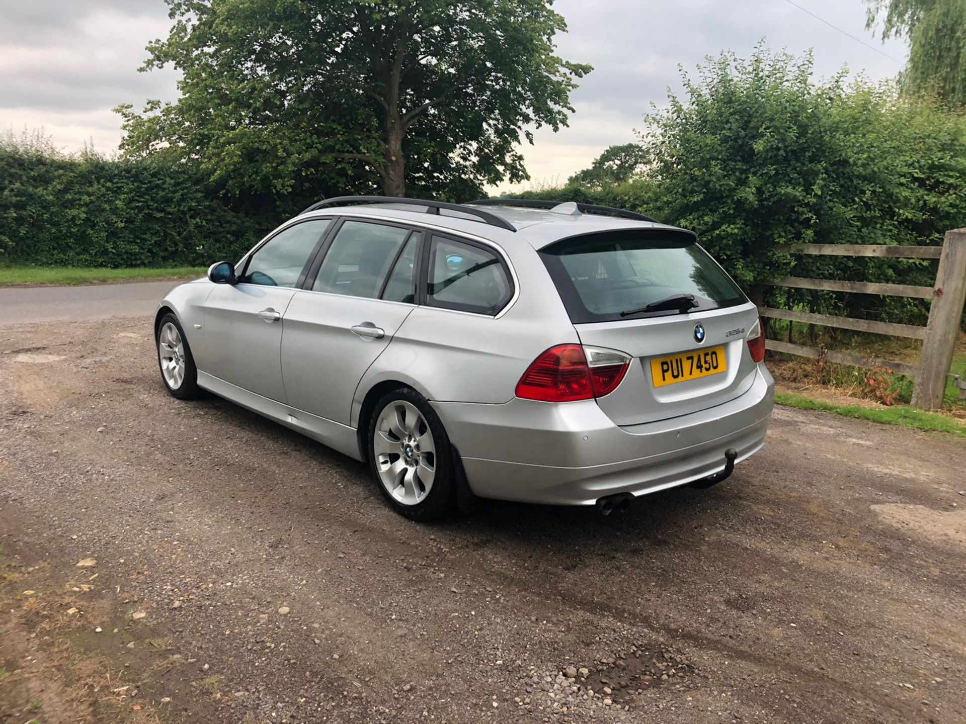 2007 BMW 325D SE TOURING A SILVER ESTATE, 3.0 DIESEL, AUTO 6 GEARS, 210,176 MILES *NO VAT* - Image 4 of 13