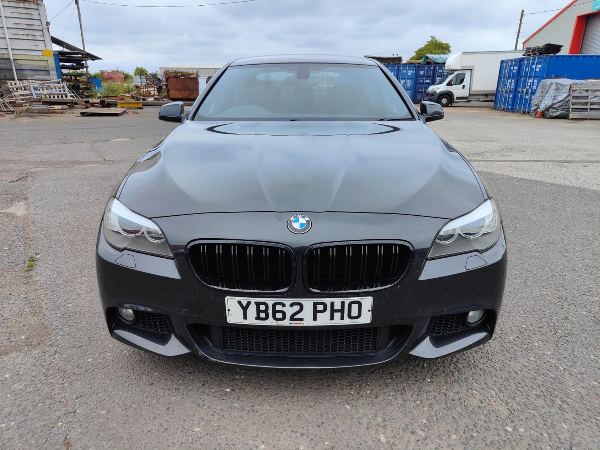 2013 BMW 530D M SPORT AUTO GREY 4 DOOR SALOON, 40,271 MILES, 3.0 DIESEL ENGINE *NO VAT* - Image 2 of 16