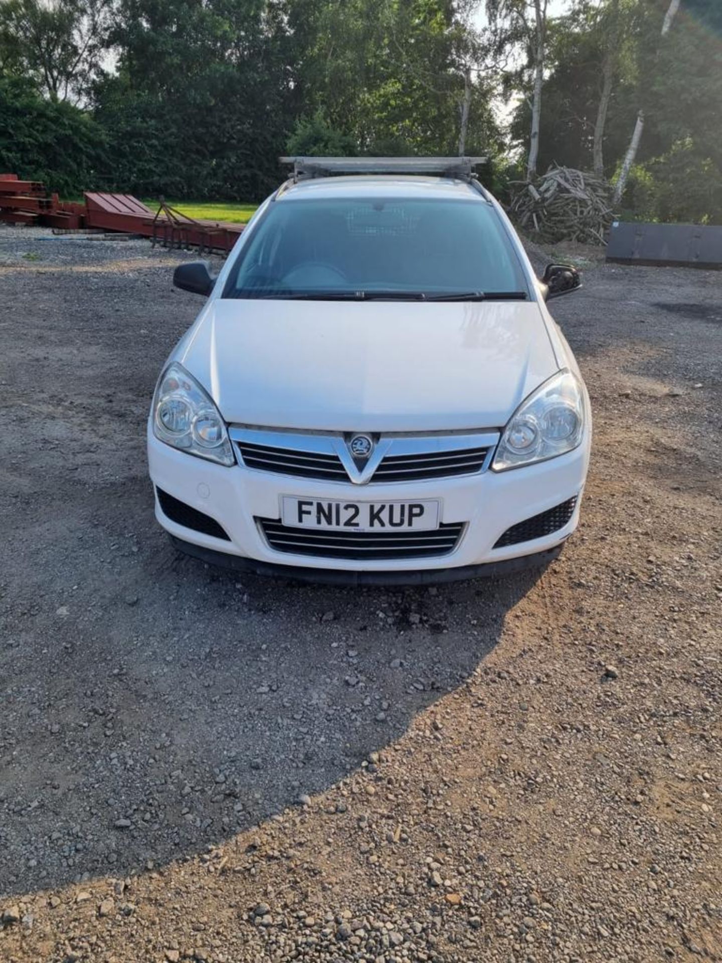 2012 VAUXHALL ASTRA CLUB ECOFLEX WHITE VAN, 112K MILES, 107 DIESEL ENGINE *NO VAT* - Image 2 of 7