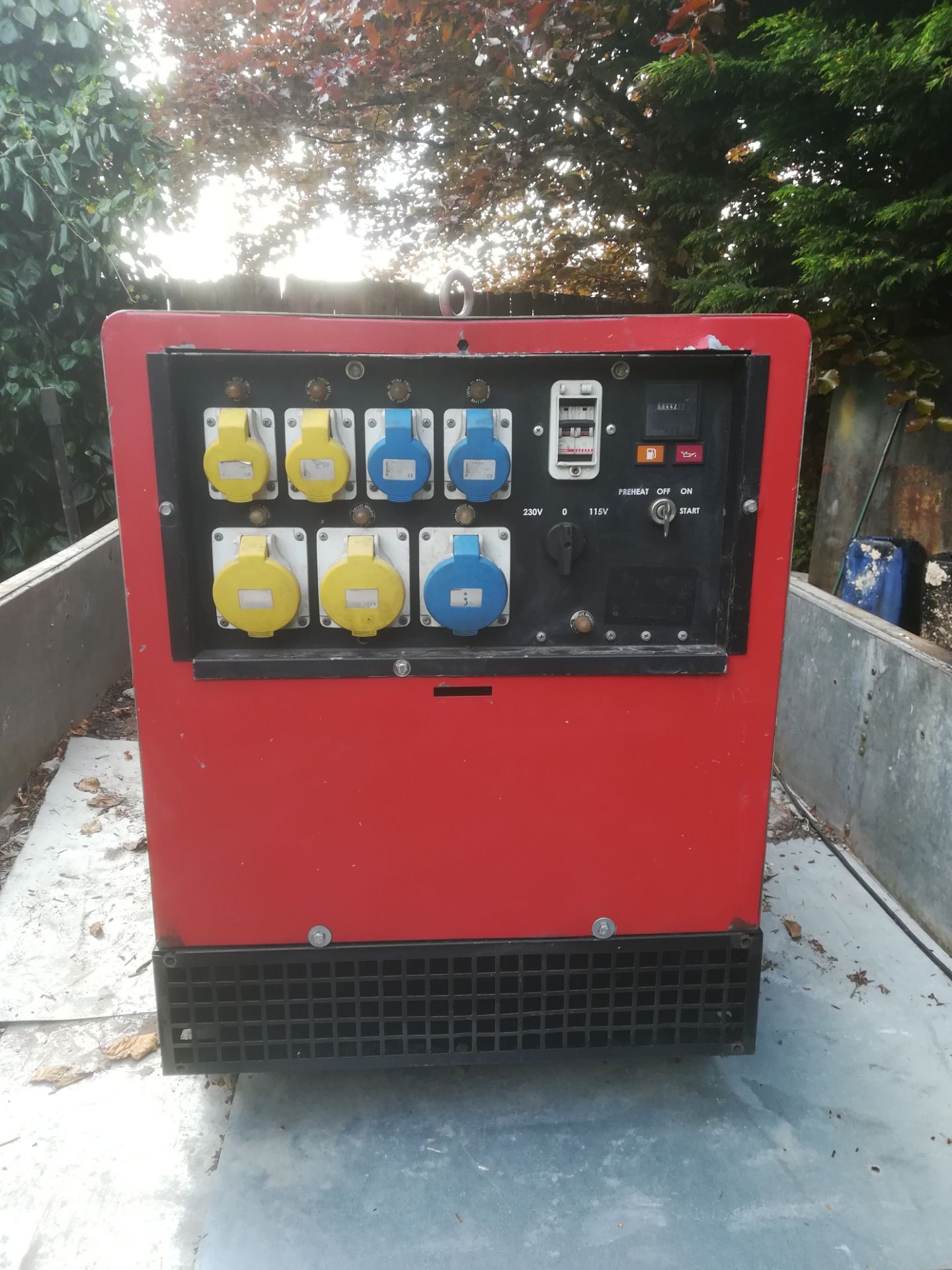 BAL - PRAMAC 11KVA GENERATOR, 3 CYLINDER DIESEL ENGINE, VERY LOW HOURS, IDEAL FOR EXPORT *NO VAT* - Bild 3 aus 13