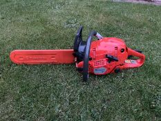 HUSQVARNA 555 AUTO TUNE CHAINSAW, GOOD COMPRESSION, C/W BAR COVER *NO VAT*