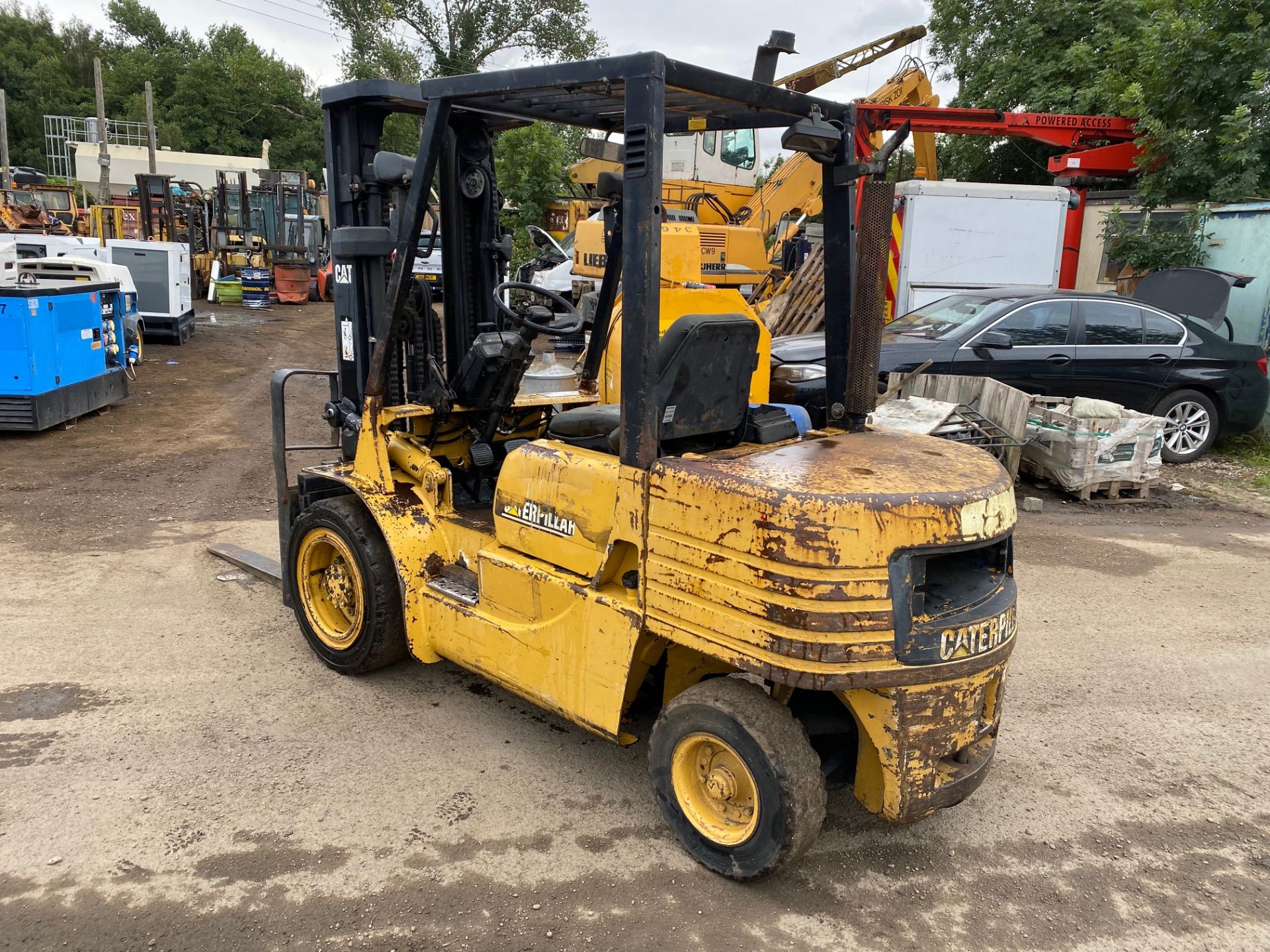 1999 CAT DP25 DIESEL FORKLIFT, CONTAINER MAST, SIDESHIFT, 3800 HOURS, STARTS AND RUNS WELL *PLUS VAT - Image 5 of 5