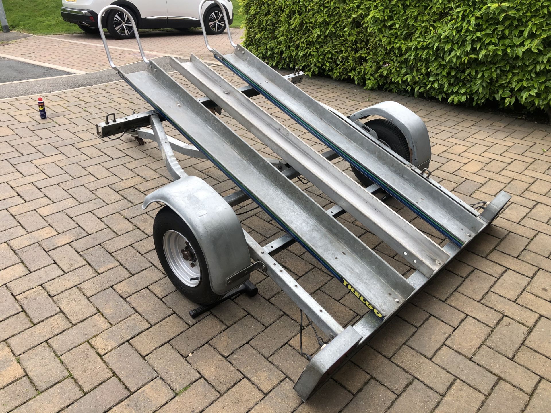 TRELLGO THREE BIKE TILTING TRAILER *PLUS VAT* - Image 6 of 6