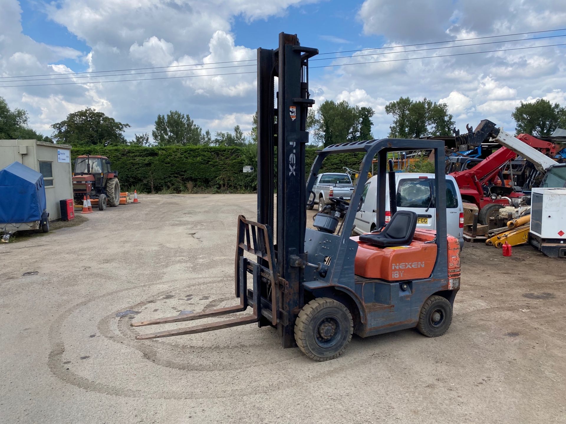 2005 NEXEN 1.8ton DIESEL FORKLIFT, SIDESHIFT, YANMAR 4 CYLINDER DIESEL ENGINE *PLUS VAT* - Image 2 of 4