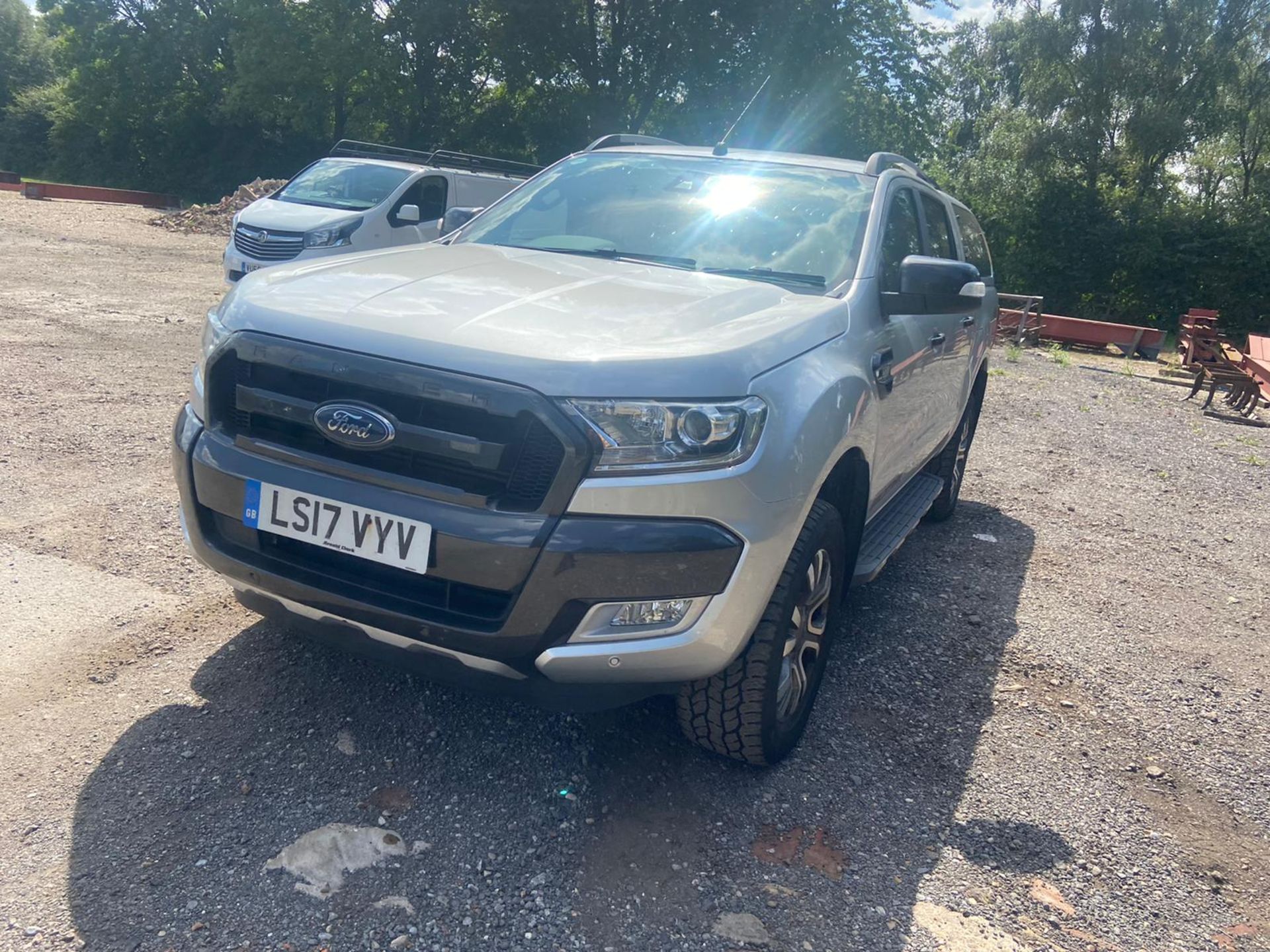 2017 FORD RANGER WILDTRAK 4X4 TDCI AUTO SILVER PICK UP, AUTOMATIC, 3.2 DIESEL, 102K MILES *PLUS VAT* - Image 2 of 9