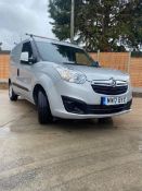 2017 VAUXHALL COMBO 2000 SPORT CDTI ECO S/S EURO 6 PANEL VAN, 63K MILES, SERVICE HISTORY *PLUS VAT*