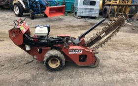DITCH WITCH RT10 WALK BEHIND TRENCHER, RUNS DRIVES AND DIGS, SHOWING A LOW 130 HOURS *PLUS VAT*
