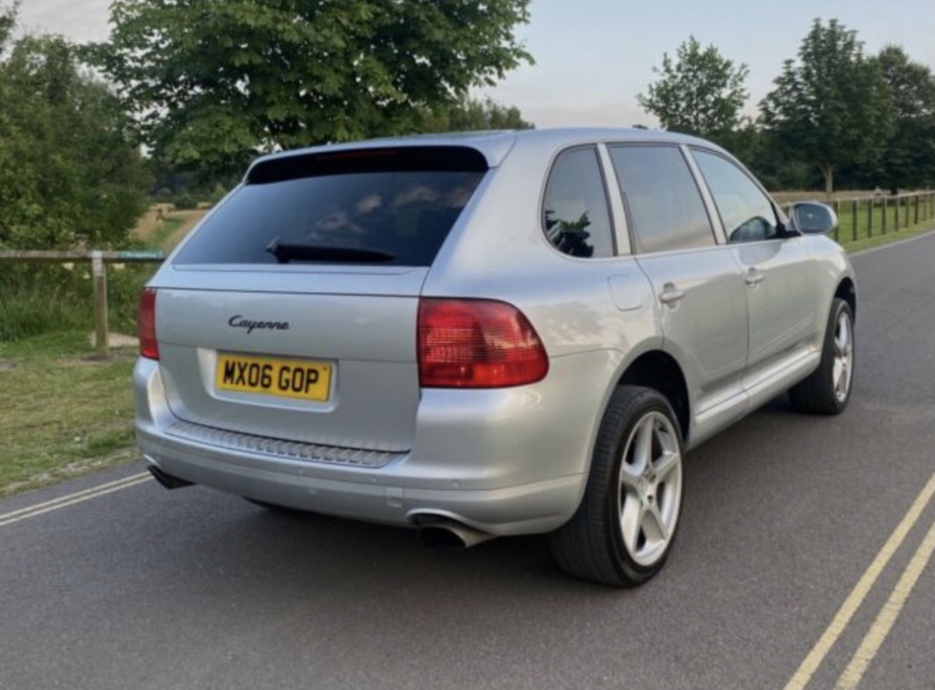 2006 PORSCHE CAYENNE TIPTRONIC S 4x4 SILVER ESTATE, AUTOMATIC, 150K MILES, 3.2 PETROL *NO VAT* - Image 6 of 9