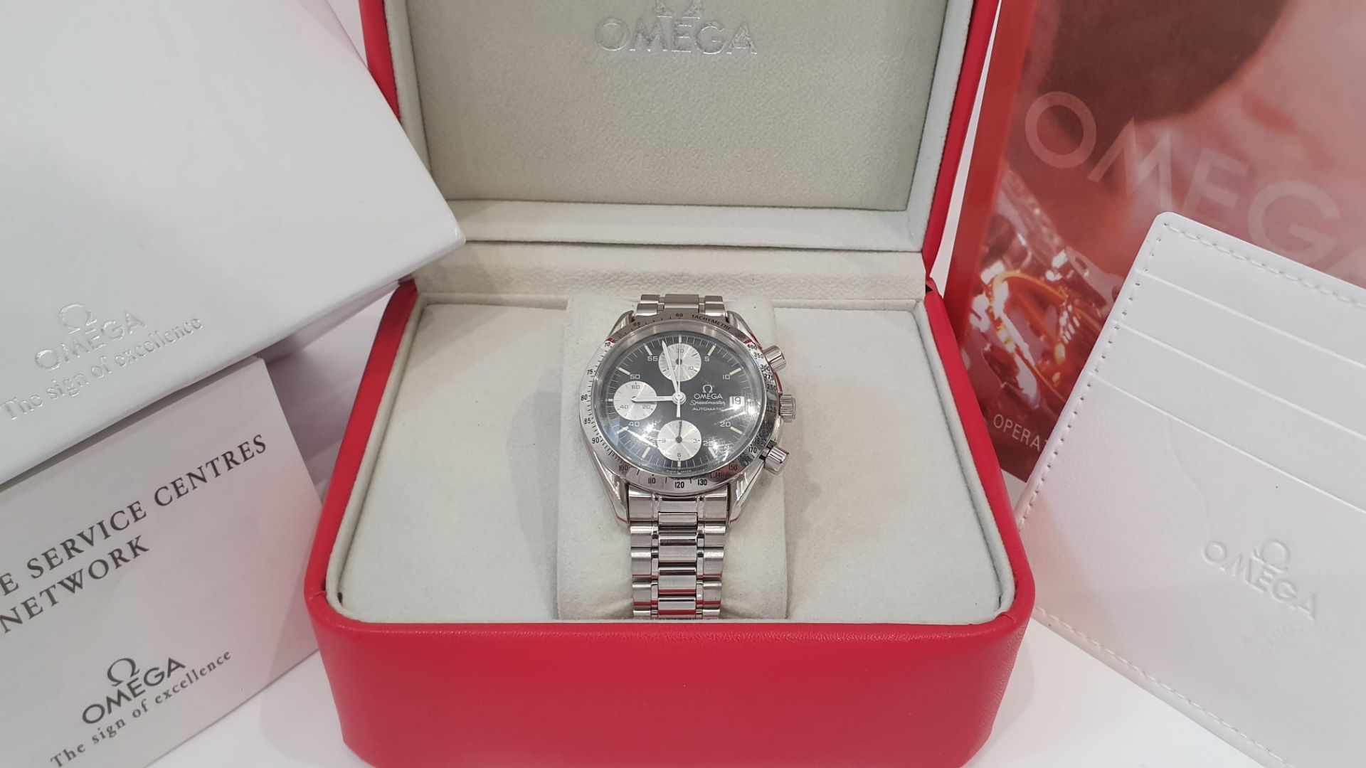 OMEGA SPEEDMASTER MOONWATCH PROFESSIONAL MENS WATCH, BOX *NO VAT*