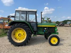 JOHN DEERE 3130 TRACTOR, RUNS AND DRIVES, ALL GEARS WORK, CABBED, 97hp *PLUS VAT*