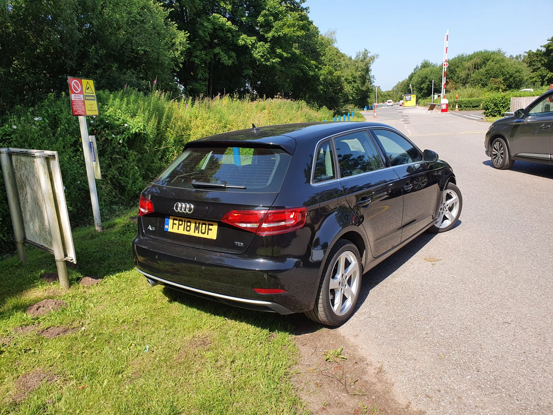 2018 AUDI A3 SPORT TDI BLACK 5 DOOR HATCHBACK, 1.6 DIESEL ENGINE, 54,666 MILES *NO VAT* - Image 3 of 15