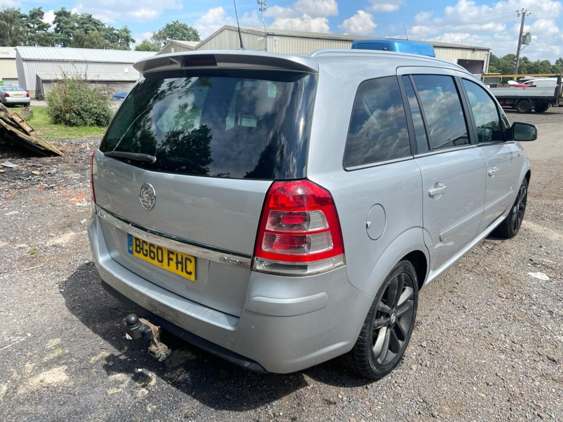 2010 VAUXHALL ZAFIRA SRI CDTI SILVER MPV, 1.9 DIESEL ENGINE, 129K MILES *NO VAT* - Image 7 of 8