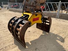 HYDRAULIC SELECTOR GRAB, SUITABLE FOR A LARGE EXCAVATOR, HYDRAULIC DRIVEN *PLUS VAT*