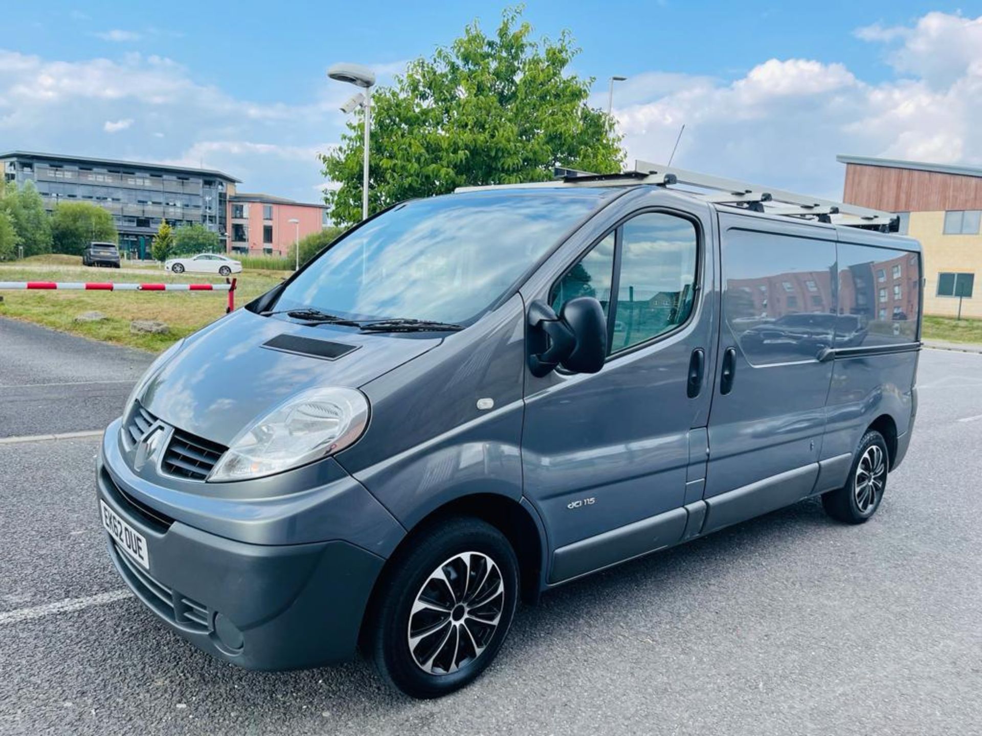 2012 RENAULT TRAFIC LL29 DCI GREY PANEL VAN, 2.0 DIESEL, 102,060 MILES *NO VAT* - Image 2 of 14