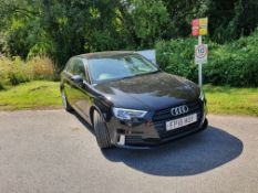 2018 AUDI A3 SPORT TDI BLACK 5 DOOR HATCHBACK, 1.6 DIESEL ENGINE, 54,666 MILES *NO VAT*