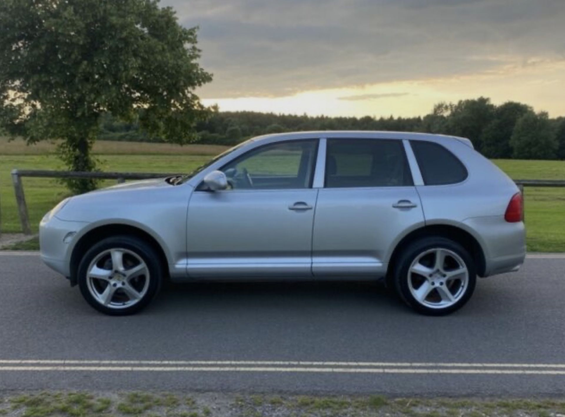 2006 PORSCHE CAYENNE TIPTRONIC S 4x4 SILVER ESTATE, AUTOMATIC, 150K MILES, 3.2 PETROL *NO VAT* - Image 3 of 9