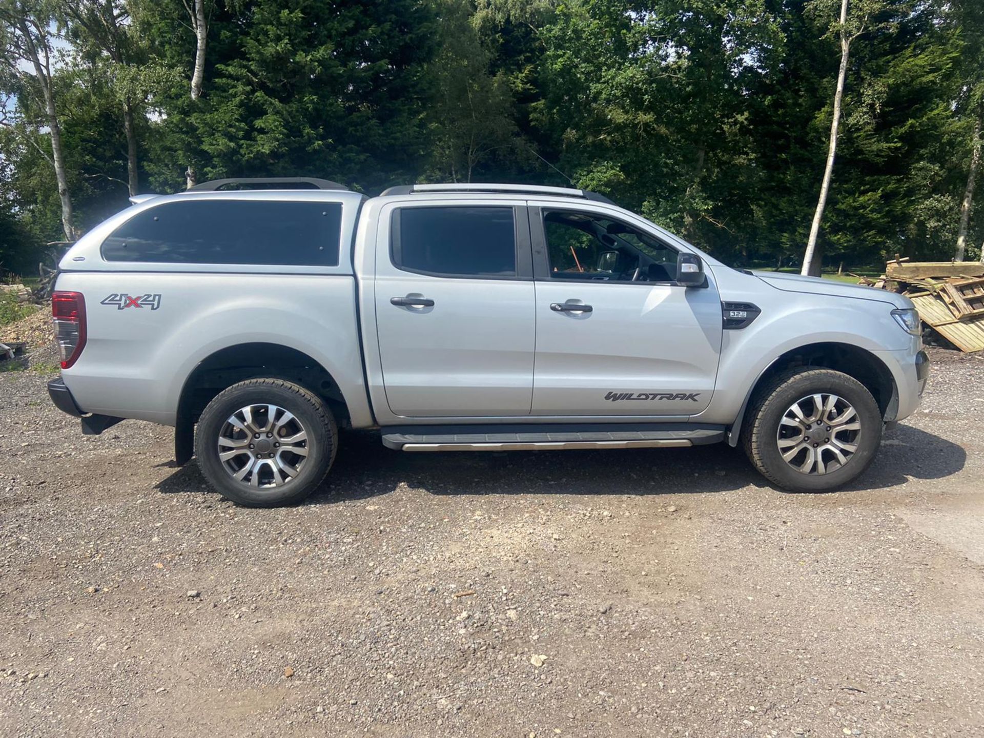 2017 FORD RANGER WILDTRAK 4X4 TDCI AUTO SILVER PICK UP, AUTOMATIC, 3.2 DIESEL, 102K MILES *PLUS VAT* - Image 7 of 9