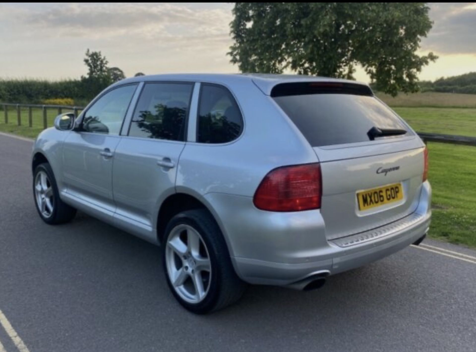 2006 PORSCHE CAYENNE TIPTRONIC S 4x4 SILVER ESTATE, AUTOMATIC, 150K MILES, 3.2 PETROL *NO VAT* - Image 4 of 9