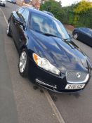 2011/61 JAGUAR XF LUXURY V6 AUTO PREMIUM LUXURY BLACK 4 DOOR SALOON, 3.0 DIESEL, 107K MILES *NO VAT*