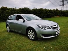 2014 VAUXHALL INSIGNIA DESIGN CDTI ECO S/S SILVER ESTATE, 2.0 DIESEL ENGINE, 56,353 MILES *NO VAT*