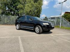 2005 VOLKSWAGEN TOUAREG SE SPORT AUTO BLACK ESTATE, 174,873 MILES, 2.5 DIESEL *NO VAT*