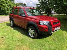 2006 LAND ROVER FREELANDER FREESTYLE TD RED ESTATE, 105,027 MILES WITH FSH, 2.0 DIESEL *NO VAT*