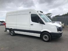 2017 VOLKSWAGEN CRAFTER CR35 TDI BMT INSULATED REFRIGERATED WHITE PANEL VAN, 2.0 DIESEL *PLUS VAT*