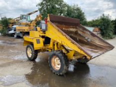 WINGET 3 TON DUMPER, LISTER 3 CYLINDER ELECTRIC START ENGINE WHICH STARTS AND RUNS WELL *PLUS VAT*