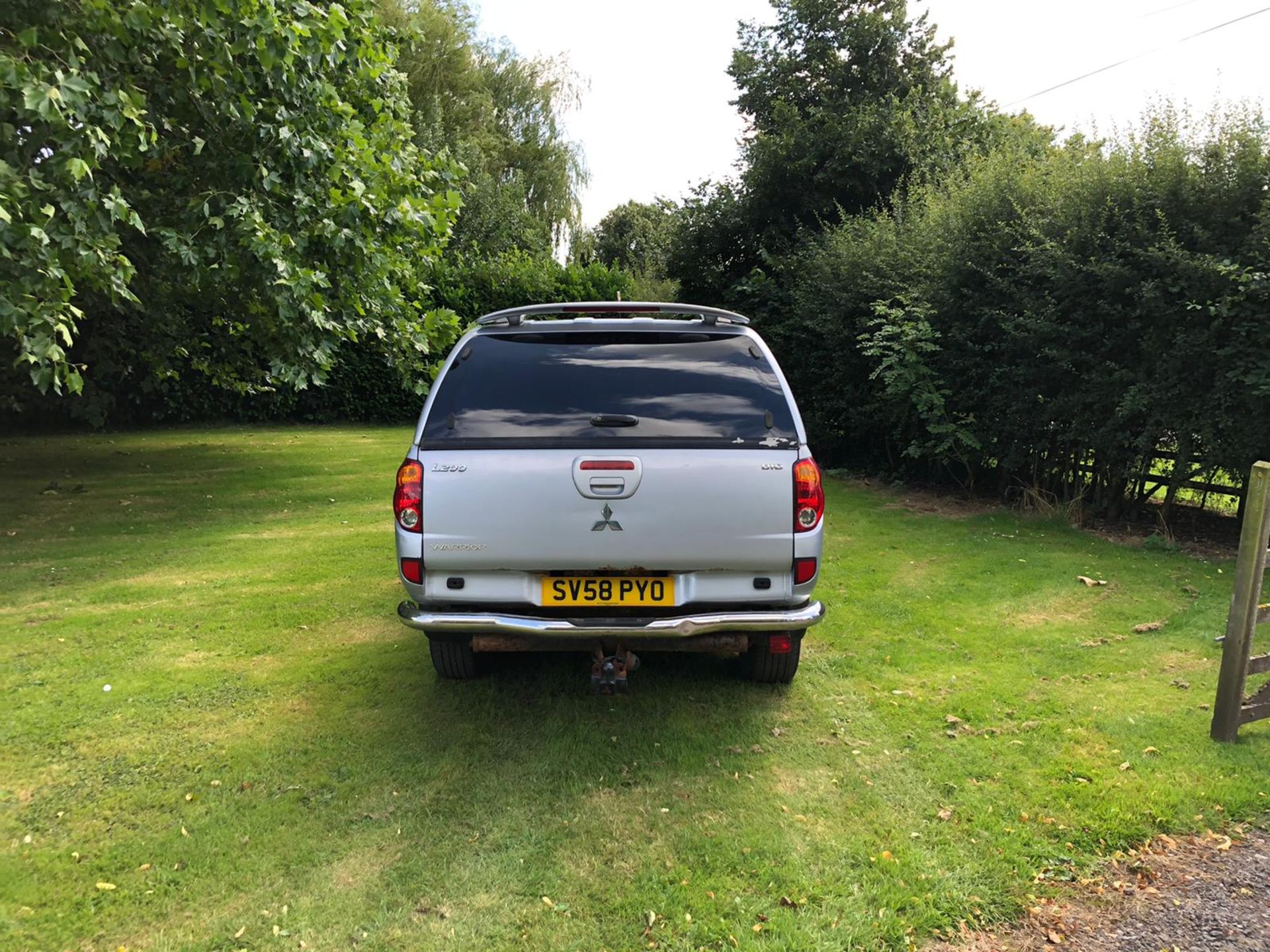 2008 MITSUBISHI L200 WARRIOR D/C 4WD SILVER PICK UP, 2.5 DIESEL ENGINE, 113,145 MILES *PLUS VAT* - Image 6 of 15