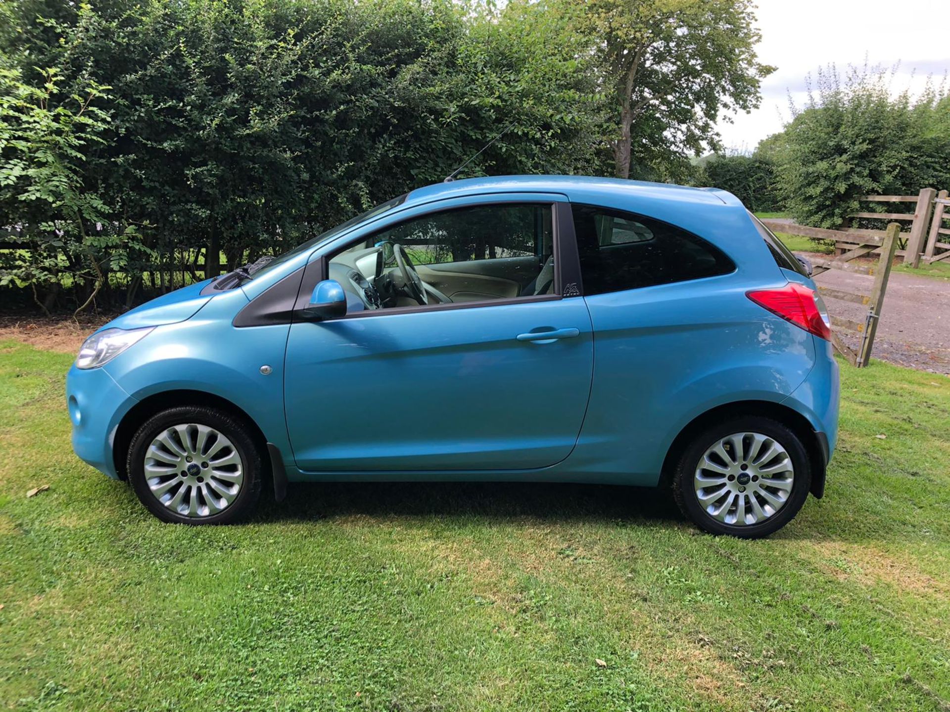 2008/58 FORD KA ZETEC TDCI BLUE 3 DOOR HATCHBACK, LOW MILEAGE 16,106 MILES, 1.3 DIESEL *NO VAT* - Image 4 of 13